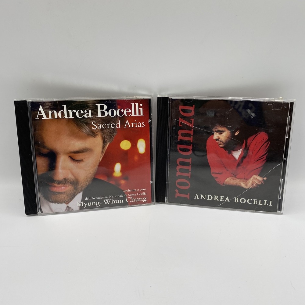 Andrea Bocelli CD Lot Romanza Sacred Arias Classical Opera‎ Myung-Whun Chung
